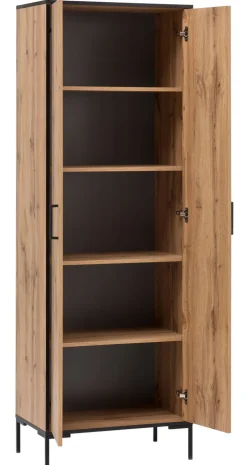 Aktenschrank SERIE2000 65,2 x 194,2 cm Eiche Landhaus