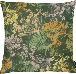 APELT Kissenhülle HERBST BOUQUET 49 x 49 cm grün