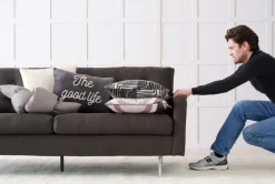 APELT Kissenhülle MILES 46 x 46 cm grau