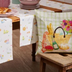 APELT Kissenhülle PICKNICK 46x46cm mehrfarbig