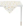 APELT Tischdecke HÄSCHEN & FRÜHSTÜCKSD. ALL-OVER 88x88cm mehrfarbig