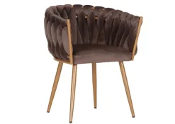 Armlehnstuhl WALEAH G braun