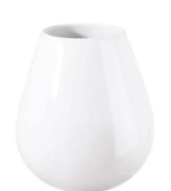 ASA Keramik Vase EASE 18 cm weiß