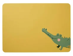 ASA Kindergeschirr Platzmatte KIDS Croco Krokodil