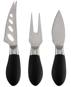 ASA Messerset 3-teilig Edelstahl silberfarbig