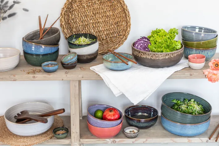 ASA Schale / Bowl POKE QUINOA 800 ml dunkelblau