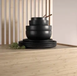 ASA Schale COPPA 6er Set - je 900 ml kuro-schwarz