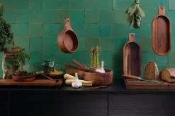 ASA Teller WOOD Ø 15 cm Holz braun