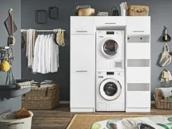 Aufsatzschrank MR. SAUBER 50 x 38 cm weiß