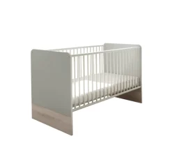 Babybett FIEN grau/ braun