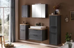 Bad- Unterschrank LÜTTICH grau 40cm