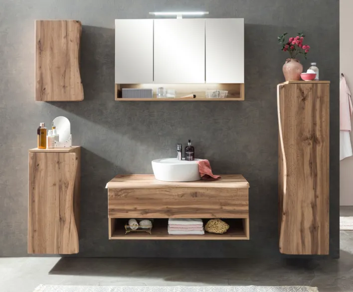 Bad-Hängeschrank ANTWERPEN braun 30cm