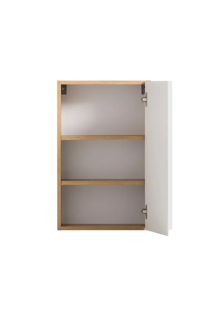 Bad-Hängeschrank GENT weiß/braun 40 cm