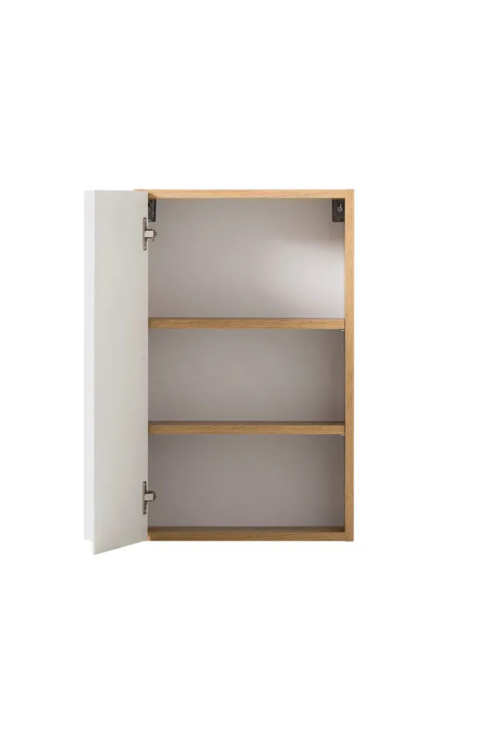 Bad-Hängeschrank GENT weiß/braun 40 cm