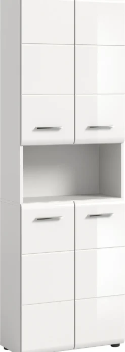 Bad-Hochschrank LOGAN weiß