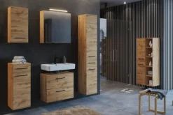 Bad-Midischrank LIMBURG braun 55cm