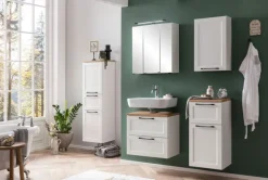 Bad-Midischrank LÜTTICH weiß