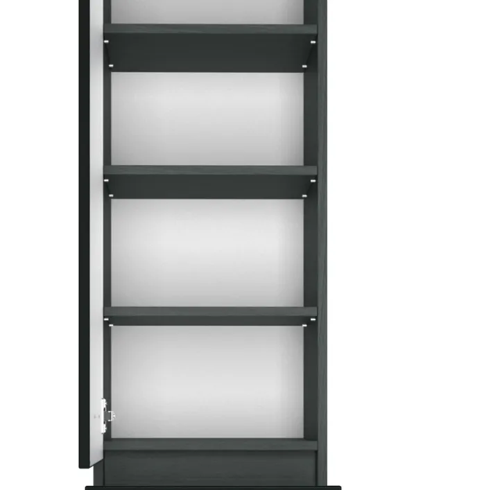 Bad-Seitenschrank BREGENZ grau