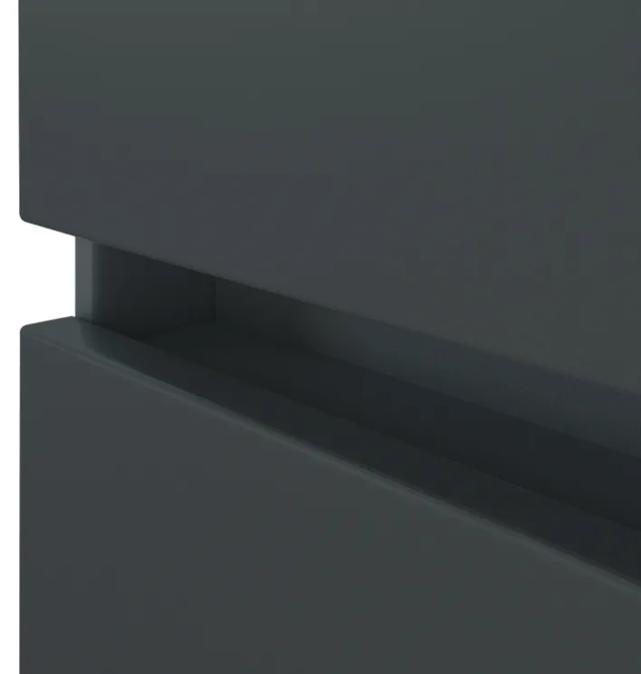 Bad-Seitenschrank BREGENZ grau