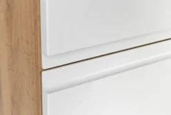 Bad-Seitenschrank GENT weiß/braun 65cm