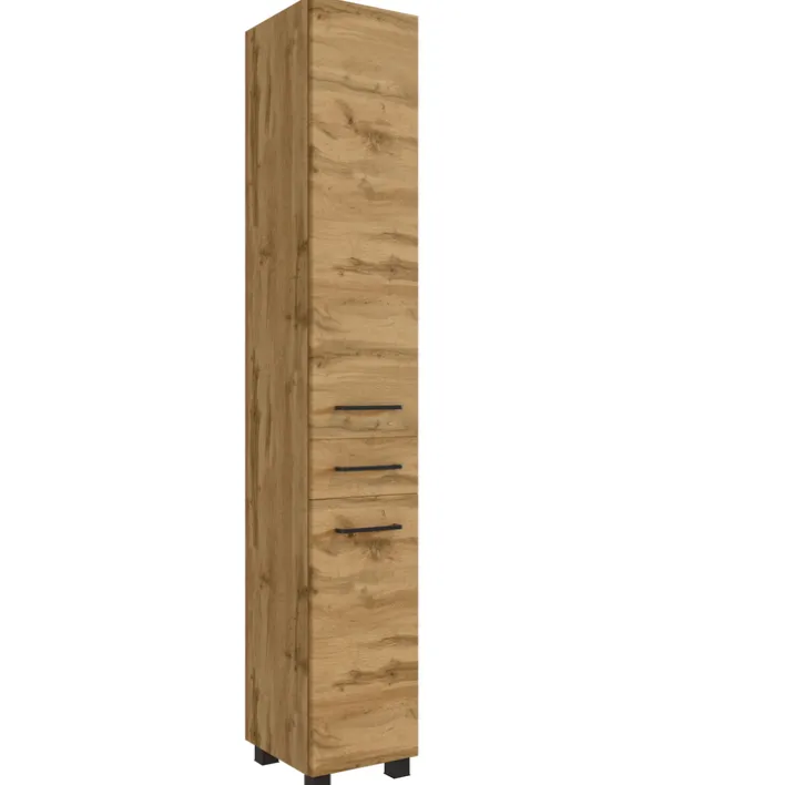 Bad-Seitenschrank LIMBURG braun 30cm