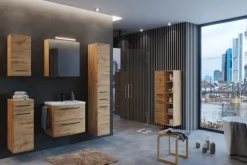 Bad-Seitenschrank LIMBURG braun 30cm