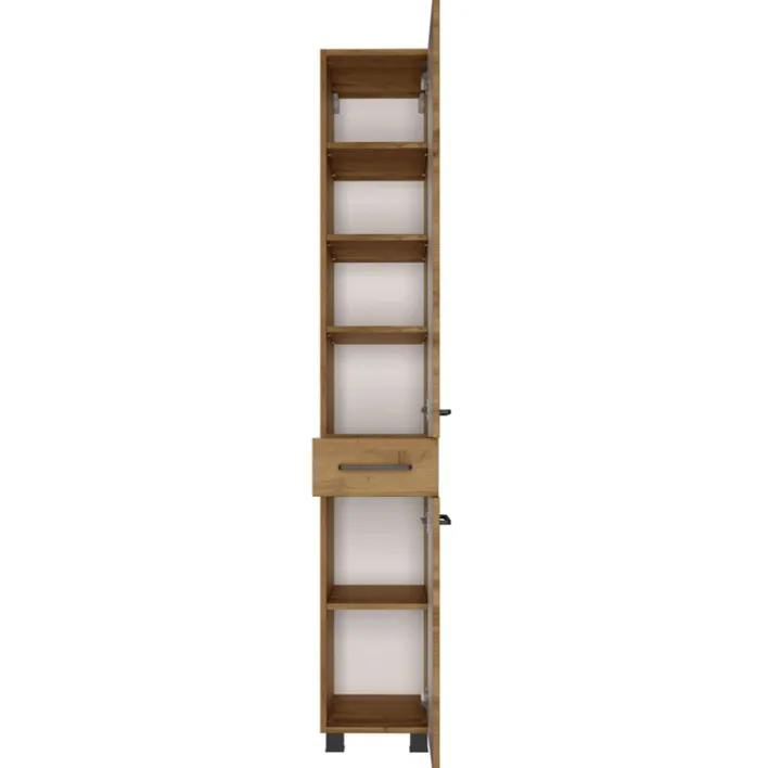 Bad-Seitenschrank LIMBURG braun 30cm