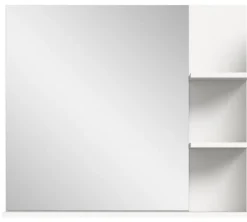 Badspiegel LAREDO 80 x 70 cm Weiß