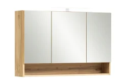 Bad-Spiegelschrank ANTWERPEN braun 100cm