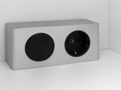 Bad-Spiegelschrank BREGENZ grau