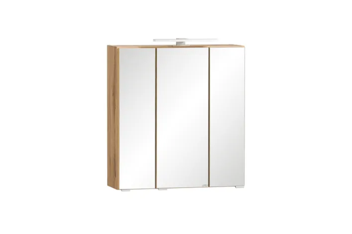 Bad-Spiegelschrank GENT weiß/braun 60cm
