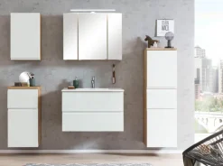 Bad-Unterschrank GENT weiß/braun 40cm