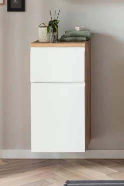 Bad-Unterschrank GENT weiß/braun 40cm