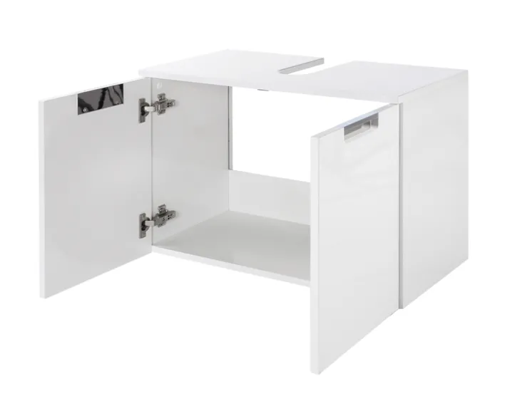 Bad-Waschbeckenunterschrank MARS braun/weiß