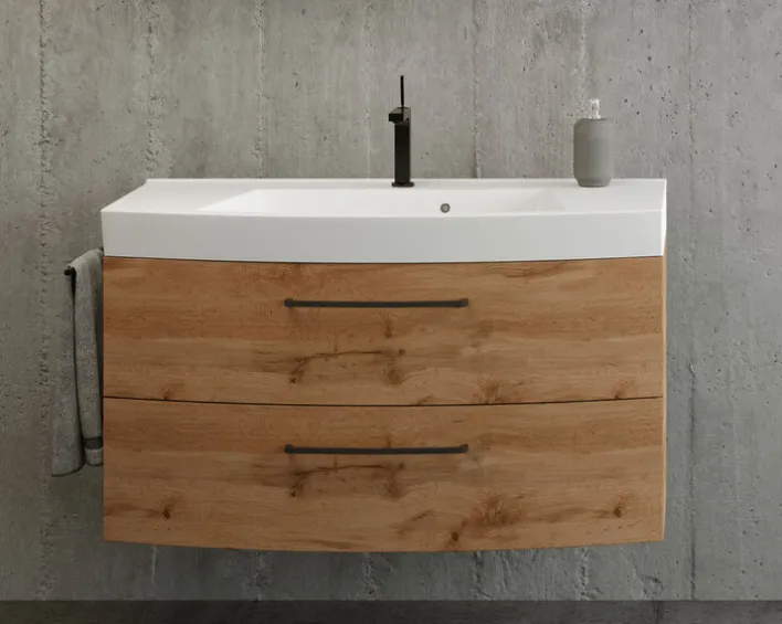 Bad-Waschtisch LIMBURG braun 100cm