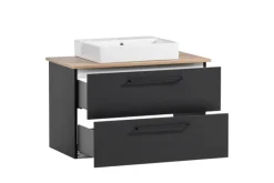 Bad-Waschtisch MALTE schwarz