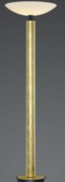 BANKAMP LED Deckenfluter PURE F Blattgoldoptik /schwarz