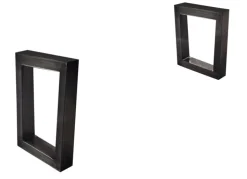 Bankgestell CALABRIA 2er Set grau