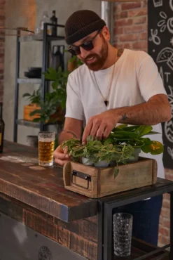 Bar WOODEN INDUSTRY Mango massiv