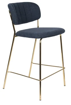 Barstuhl JOLIEN 2er Set dunkelblau