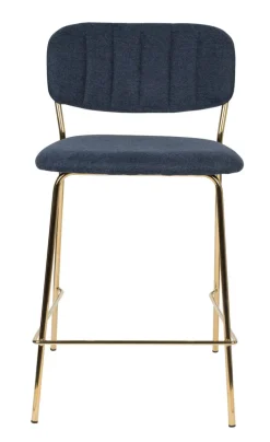 Barstuhl JOLIEN 2er Set dunkelblau