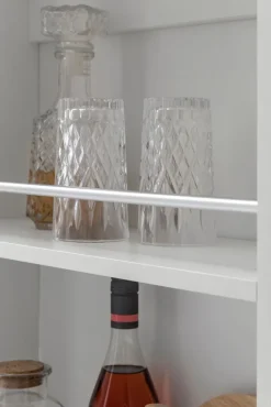 Bartisch 120 x 60 cm weiß