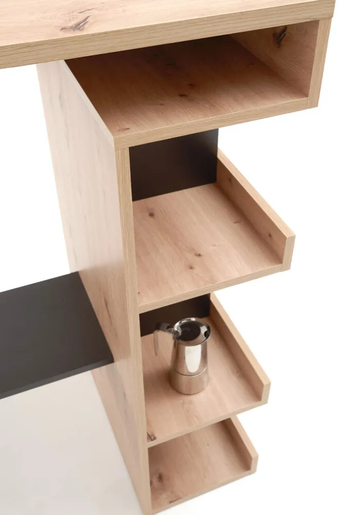 Bartisch SMASH braun/ schwarz