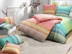 bassetti Satin-Bettwäsche BWSAT NABUCCO V.P1 135 x 200 cm pink