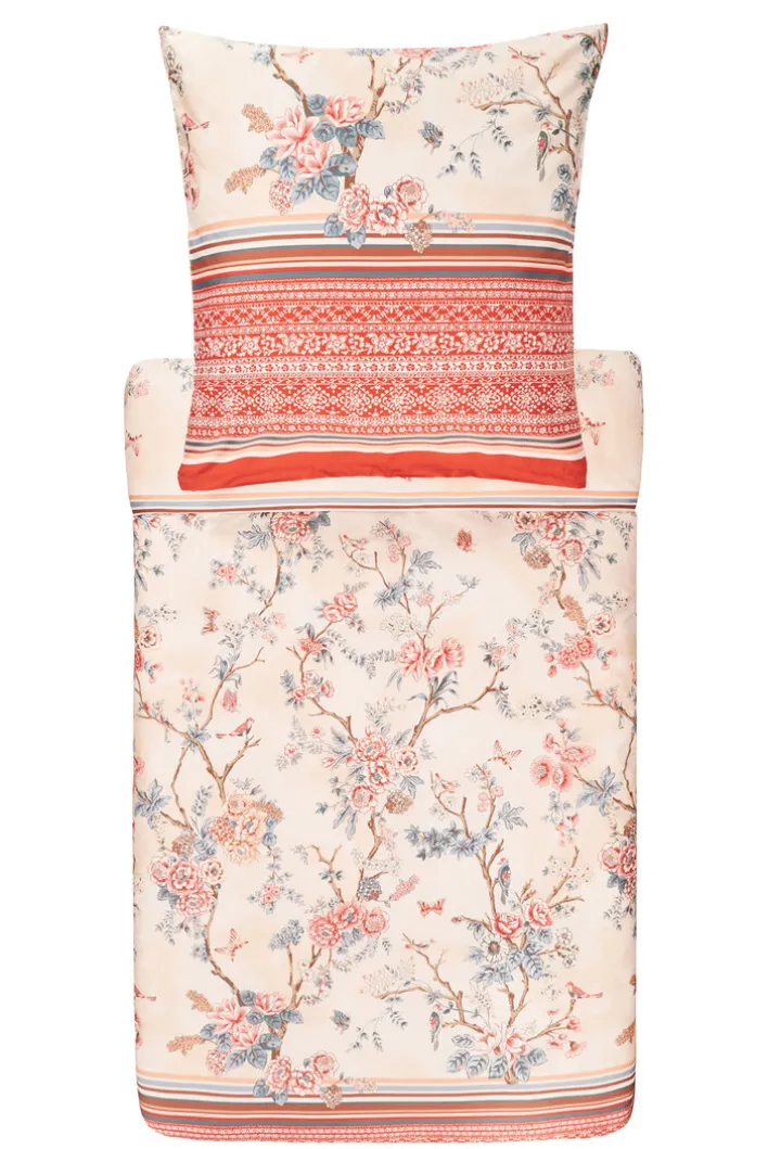 bassetti Satin-Bettwäsche PALLANZA P1 135 x 200 cm rosa