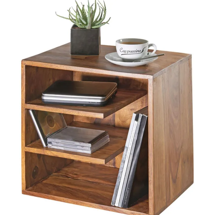 Beistelltisch 43 x 43 cm Sheesham