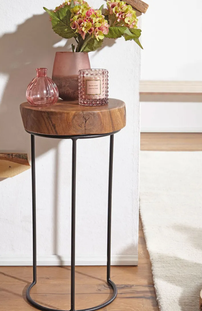 Beistelltisch 28 x 55 cm Sheesham