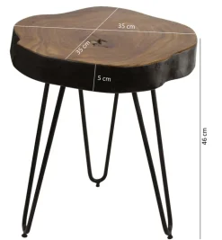 Beistelltisch BAGLI 30 cm Sheesham