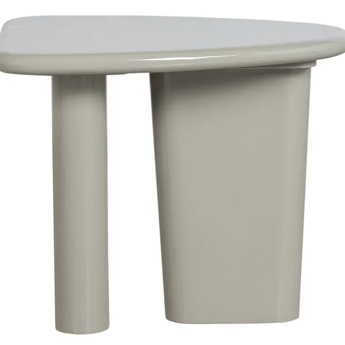 Beistelltisch BEACH 64x51 cm Mangoholz grau