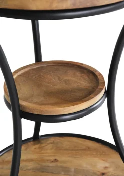 Beistelltisch CHUCK I 45x45 cm braun